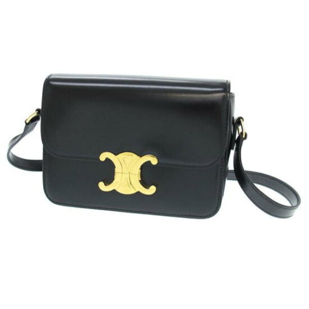 Celine Teen Triomphe Bag Shiny Calfskin